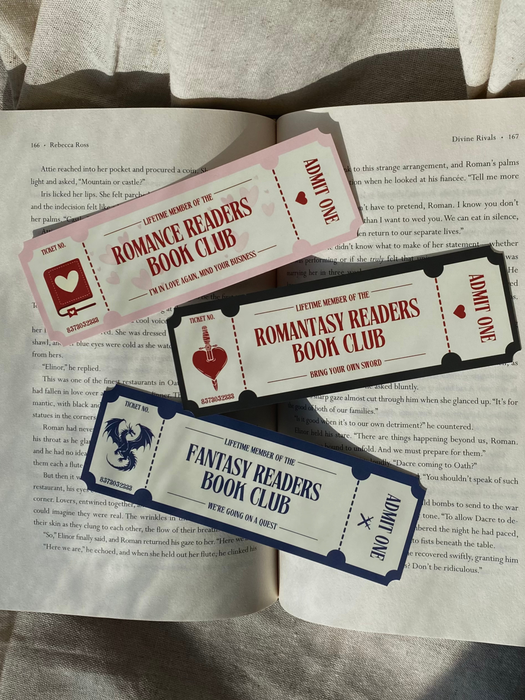 BOOK GENRE TICKETS